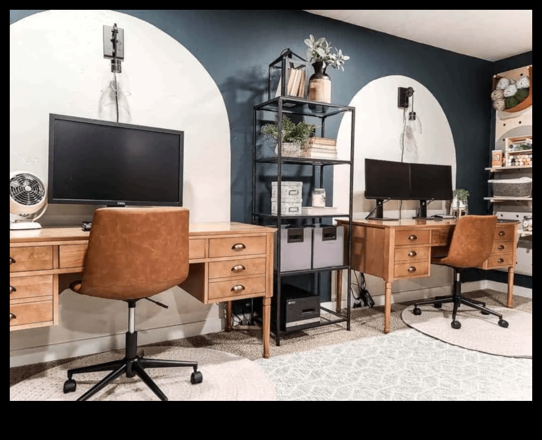 Kā izrotāt Boho iedvesmotu biroja telpu